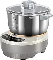 Dough Kneading Machine, 5L Stainless Steel Professional Dough Mixer with Ferment Function, Measuring Cups & Spoons, Split Design Dough Mixer Machine for Easy Cleaning