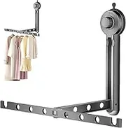 Wall Mount Clothes Hanger, Suction Cup Hanger Rack, Reusable Clothes Hanger, Travel Hanger Rack, Indoor Outdoor Hanger, Space Saver Clothes Rack, Bathroom Clothes Hanger, Dormitory Hanger Rack