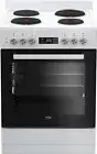 Beko 60cm Electric Freestanding Oven/Stove BFC60EMW1