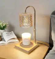 Adjustable Candle Warmer Lamp with Timer & Dimmer - Perfect Home Decor, Gift ...