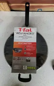 T-fal ADVANCED 5 Quart Jumbo Cooker Skillet With Lid "HEAT MASTERY"