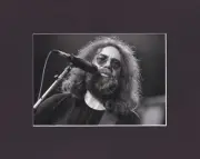 8X10" Matted Print Picture, Grateful Dead: Jerry Garcia, Madison Square Garden