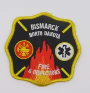 Bismarck North Dakota Fire and Inspections Department Patch