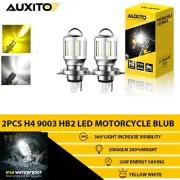 H4 9003 LED Headlights High Low Beam Bulb Bright White Yellow Conversion Kit 2X (for: Smart)