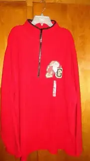 2XL Men's Grumpy Red Fleece Pullover NWT Disney