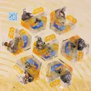 Hot Wheels Battle Rollers Star Wars 8-ct Yellow Card and Red Card Set Bundle