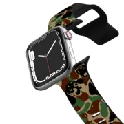 Apple Watch Series 4-6, SE (40mm) Impact Band Dachshund Camouflage