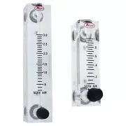 Dwyer Visi-Float Flow Meter, 0.6-5 GPH, Brass, No Valve