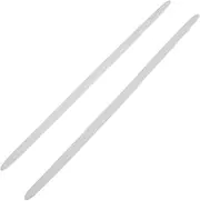 Zerodeko 2pcs Anti Collision Patch Bumper Guard Strip - Car Bumper Protector Strip - Anti Scratch Protector Trim Universal for Cars SUV Pickup Truck