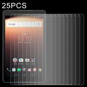 25-Pack Tempered Glass Film For Alcatel A3 10 Lte Tablet - 9H Hardness 2.5D Explosion-Proof