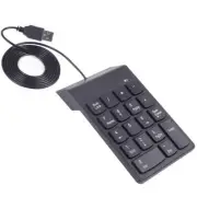 18 Key Portable Wired Numeric Keypad Keyboard for Laptop Notebook PC Computer
