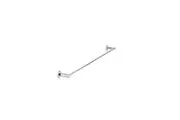 Meir Round Single Towel Rail 600mm Polished Chrome MR01-SR60-C