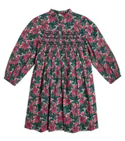 [Bonpoint] Bonpoint Tamsin cotton dress Y 14 pink
