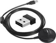 ANT+ Dongle, USB ANT+ Zwift Dongle with 6ft. Extension Cable Compatible with Zwi