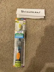 Spinbrush Clear and Clean Electric Toothbrush Soft New