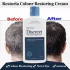 250ml Restoria Discreet Grey Hair Color Restoring Cream Treatment Unisex Natural