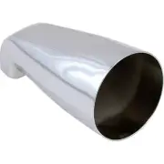 Chrome Tub Spout Die-Cast Zinc For 1/2" FIP