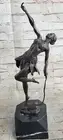 Female Dancer Art Deco Bronze Chiparus Tribute Bronze Sculpture Statue Figure