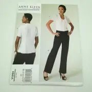 Vogue Sewing Patterns 1294 Uncut American Designer Anne Klein Blouse Pant 16-24