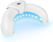 Nail Fungus Treatment Device with Dual Light Therapy, 470nm Blue Light + 910nm Infrared Light, 3 Timer Modes, U-shaped Design