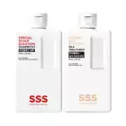 SSS Special Scalp Solution Scalp Shampoo 275ml + Silk Treatment 275ml Set