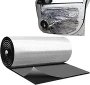 Car Sound Insulation Mat, Car Sound Insulation Mat, Heat Insulating and Vibration Dampening Material, Noise Protection Silencer for the Bonnet of Vehicles, Sound Insulation for Motor Vehicles, Sound
