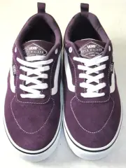 Vans Men's Kyle Walker Blackberry Wine Purple True White Skate Shoes size 11.5