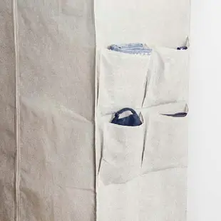 UdiLife生活大師 淳鍍鉻衣櫥防塵套(120x45x180cm)全罩式 收納袋 布套【愛買】