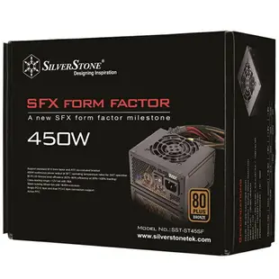【最高現折268】SilverStone 銀欣 ST45SF-G SFX金牌電源供應器/SST-ST45SF-Gv2.0