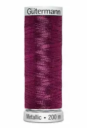 Gutermann Metallic Machine Embroidery Thread, 200m, Colour 7055