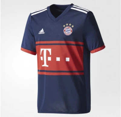 Adidas Bayern München Away Shirt 2017-2018 Jersey Youth XL AZ7933 Climacool New
