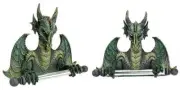 Toilet Paper Holder - Commode Dragon Tissue Tyrant Gothic Bathroom Decor -...