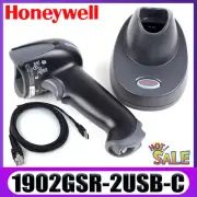 New Honeywell Xenon 1902GSR-2USB-C Wireless Handheld 2D Barcode Scanner USB Kit