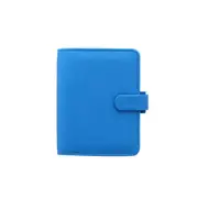 Filofax Saffiano Pocket Organiser Diary/Task Planner Faux Leather Fluro Blue