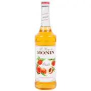 Monin Premium Peach Flavoring / Fruit Syrup 544SYPAR036A