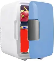 Fridge,Small Dorm Refrigerator | Skincare Fridge, Portable Small Refrigerator Cooler and Warmer for Cosmetics, Foods, 12V Fridge for Vehicle