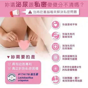 薈舒芙(法國進口 私密保健首選) 私密處益生菌 30顆 / 盒 【久億藥局】