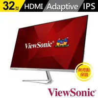 在飛比找momo購物網優惠-【ViewSonic 優派】VX3276-MHD-3 32型