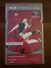 McDavid 6452XDD Teflx Dual Density White Volleyball Knee Pads ( pair)-Large