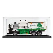 Acrylic Display Case for LEGO 42167 Technic Mack LR Electric Garbage Truck Figure Storage Box Dust Proof Glue Free