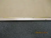 NEW BOSTON GEAR RACK, 48 DP, 12" LONG, 1/8" WIDE X 1/8" THICK, BRASS.