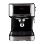 Master Coffee MC5403 Silver 1100-Watts Digital Display Manual Coffee Machine