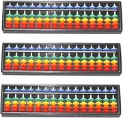 HONITANO 3pcs Abacus Digits Educational Arithmetic Tool for Portable Math Learning Aid for Home and School Use