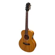 Martinez Left Handed Acoustic Short Scale Guitar (Koa)