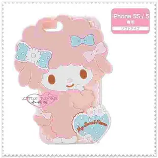 ♥小花花日本精品♥ Hello Kitty 美樂蒂小羊小花慶生系列iPhone 5/5S手機殼保護殼00108201