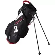 Bridgestone Golf 14-Way Divided Stand Bag - Black