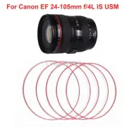 New Lens Front Focus Ring Red Line Circle Tube For Canon EF 24-105mm f/4L IS USM