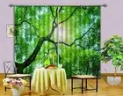 3D Tree sun 356 Blockout Photo Curtain Printing Curtains Drapes Fabric Window AU