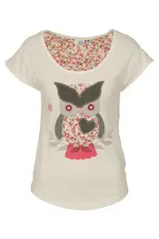 Big Hearted Owl Tee--JUS-76140131