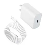 High Rate 20W Type-C Charger + Type C Cable for Samsung Galaxy A03s SM-A037U US